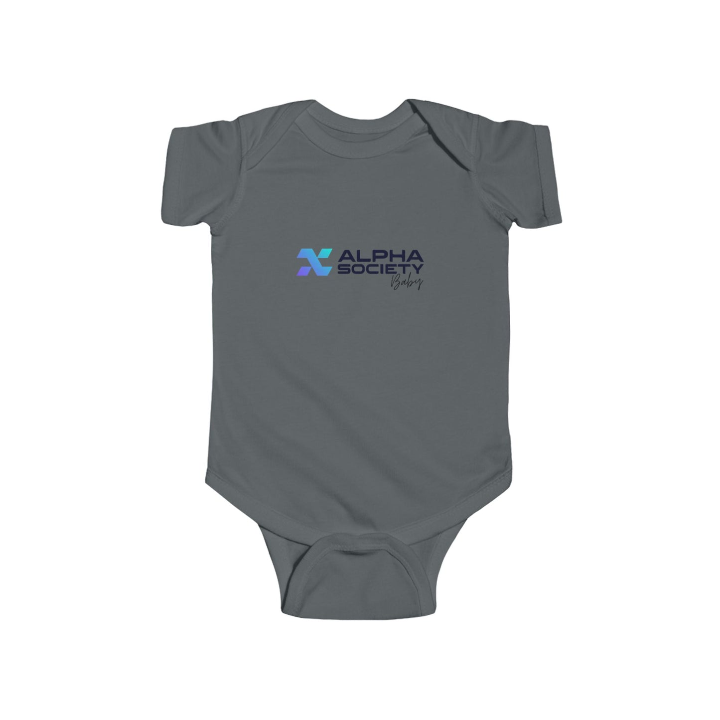 Alpha x Society Baby Bodysuit - Cute Infant Onesie for Trendy Newborns