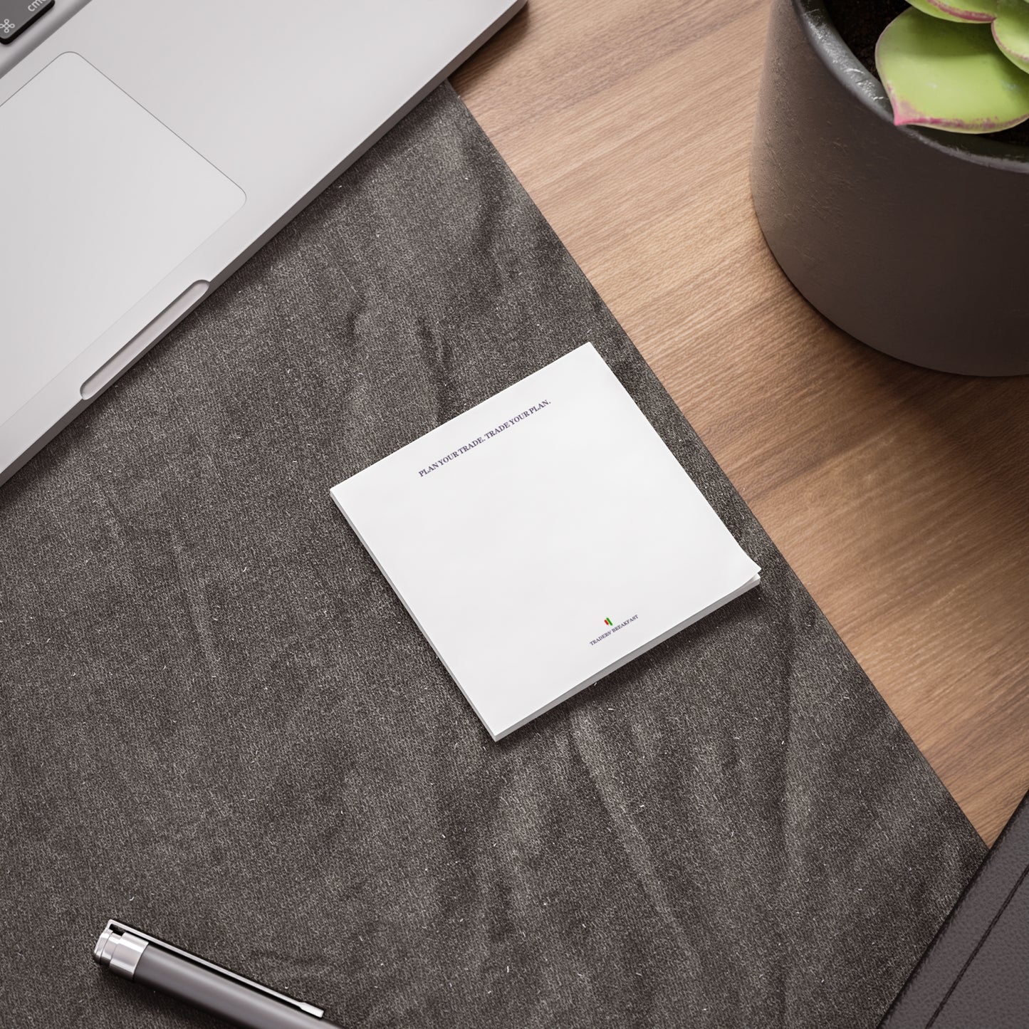 Traders' Breakfast Sticky Note Pad
