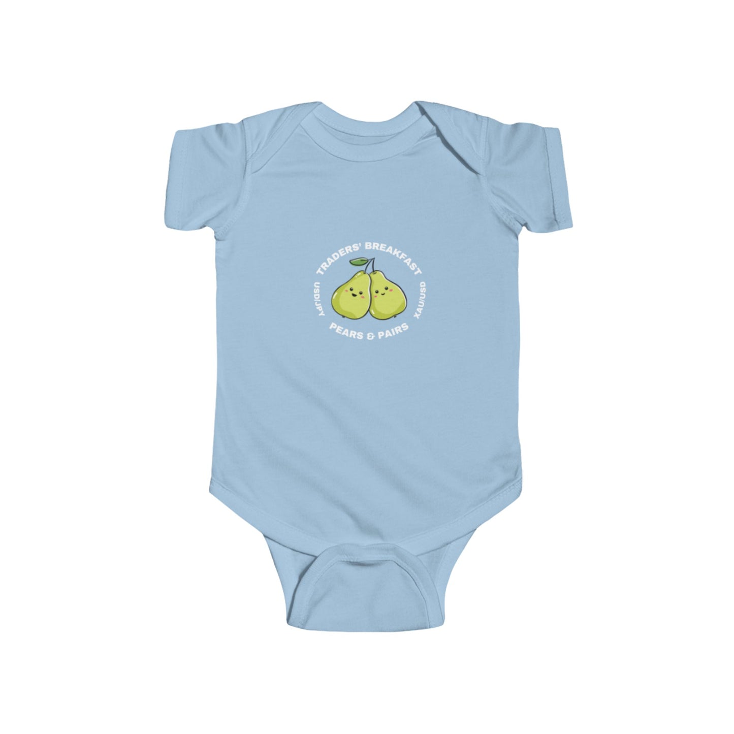 Cutest Entry in the Market - “Pears & Pairs” - Baby Onesie