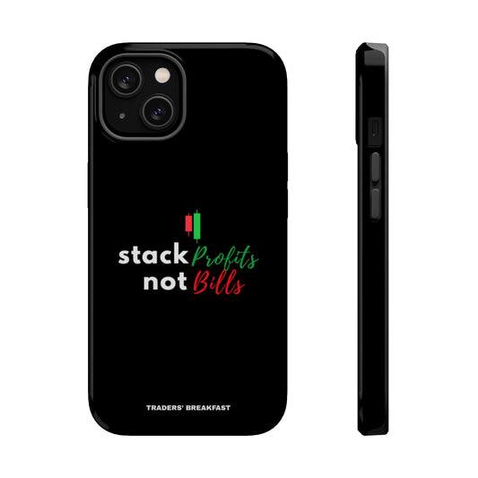 Stack Profits Not Bills – Premium iPhone Case