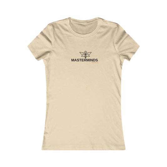 Masterminds With Us Women's Favorite Tee Sizes: S-2XL