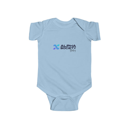Alpha x Society Baby Bodysuit - Cute Infant Onesie for Trendy Newborns